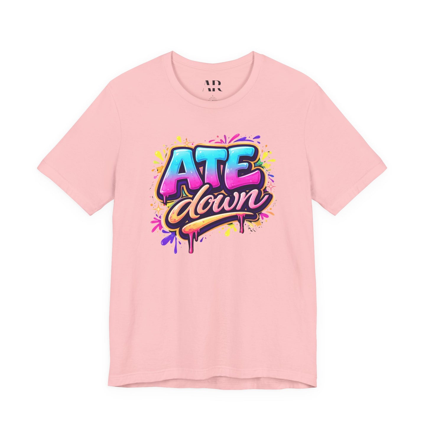 ATE Down Graffiti T-Shirt — Bold Statement Tee