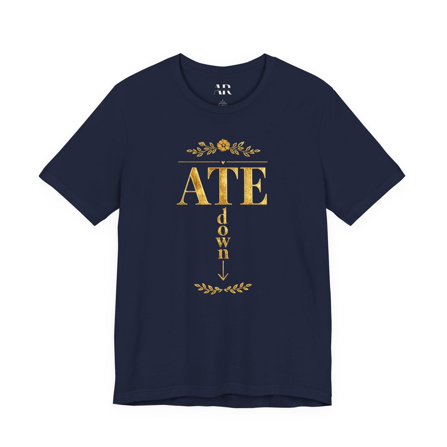 ATE Down Tee – Bold Statement Shirt | Black Culture Graphic Tee | Streetwear Expression