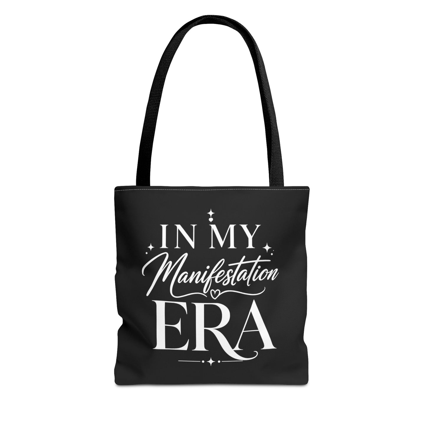 Manifestation Era Tote Bag - "In My Manifestation Era" Inspirational Canvas Tote