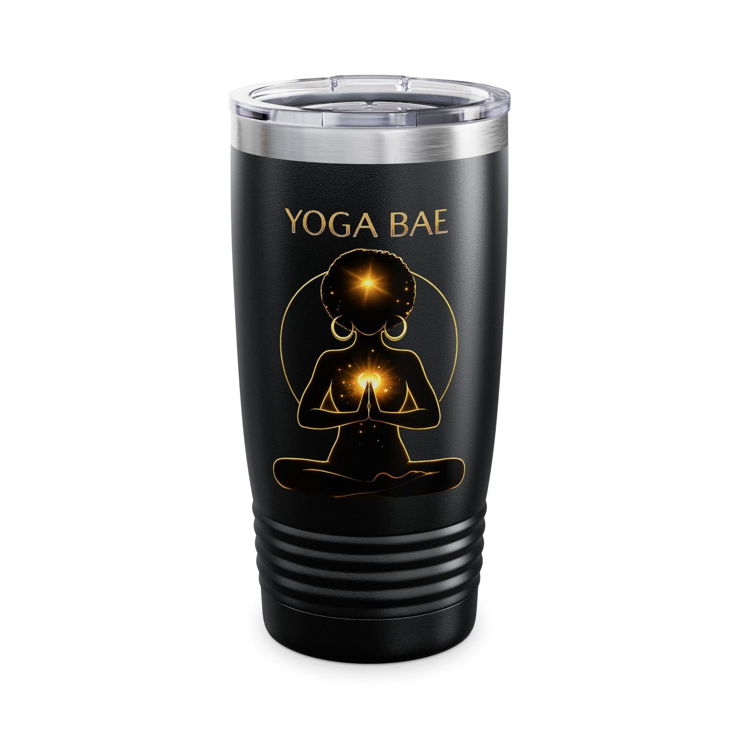 Yoga Bae 20 oz Tumbler | Fitness Water Bottle | Aesthetic Gym Cup | Wellness Lifestyle Tumbler | Gift for Yoga Lover