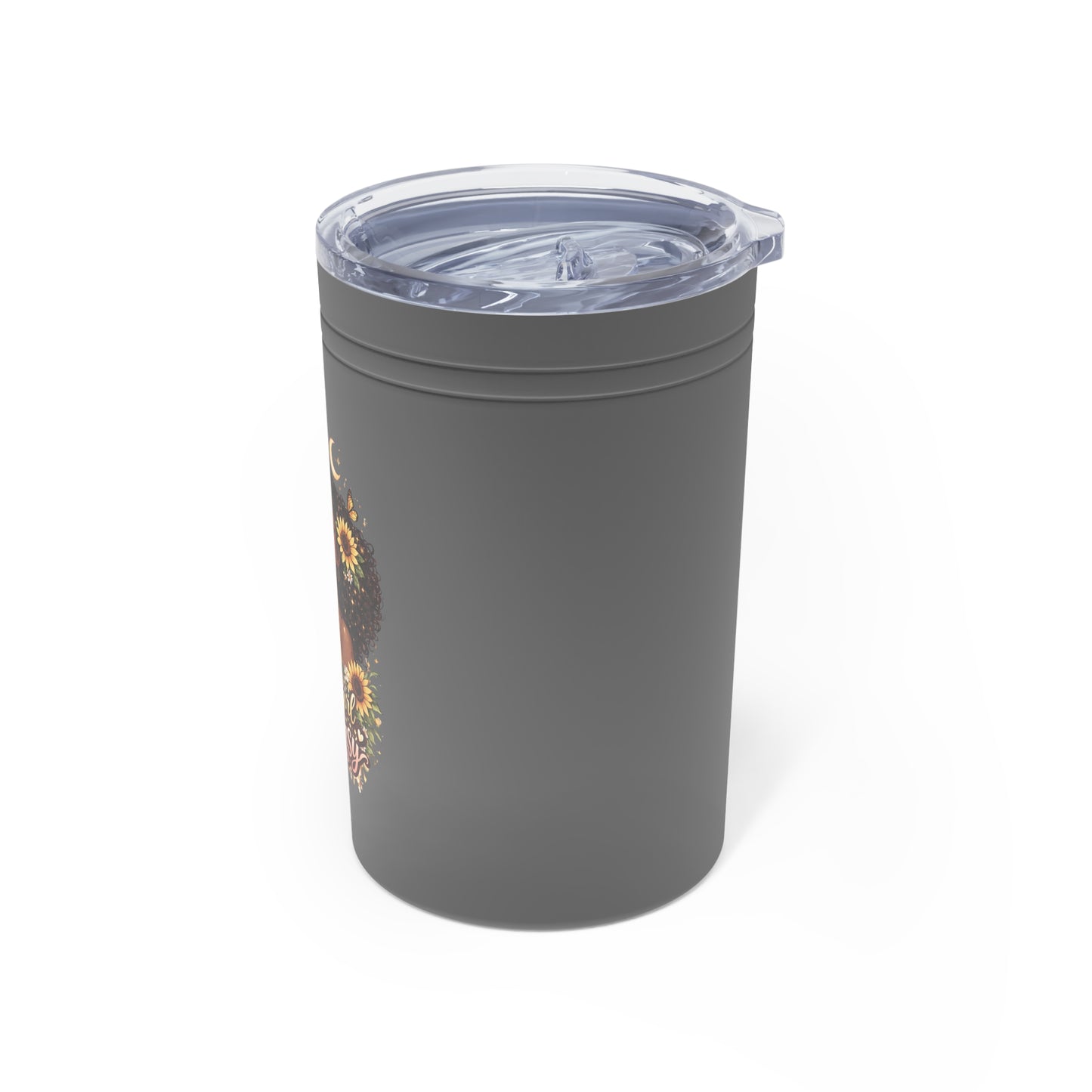 Black Girl Whimsy 11 oz Tumbler | Soft Girl Aesthetic Coffee Cup | Melanin Gift for Women