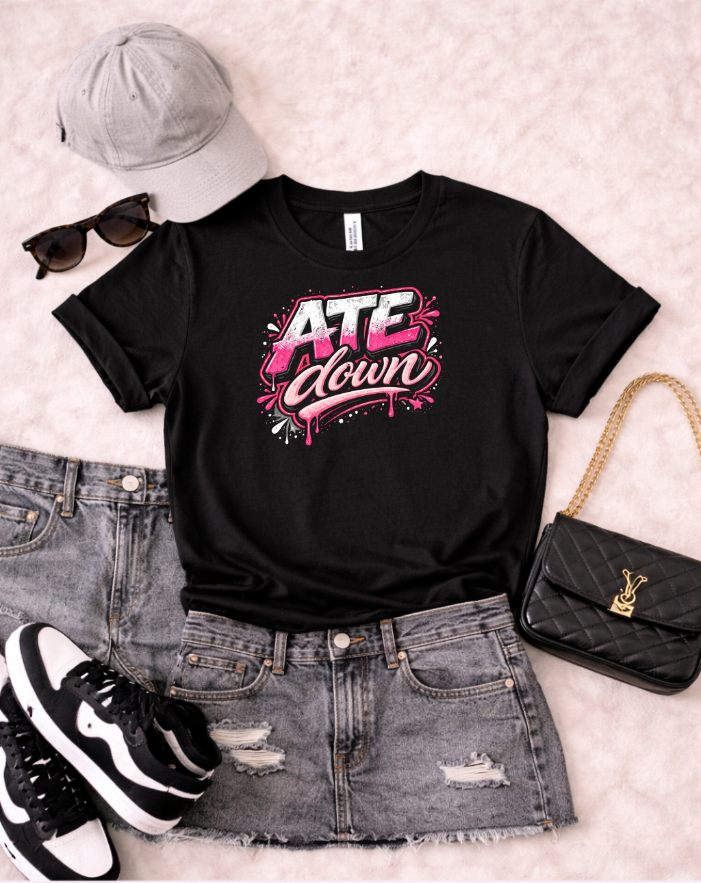 ATE Down Tee – Bold Statement Shirt | Streetwear Expression