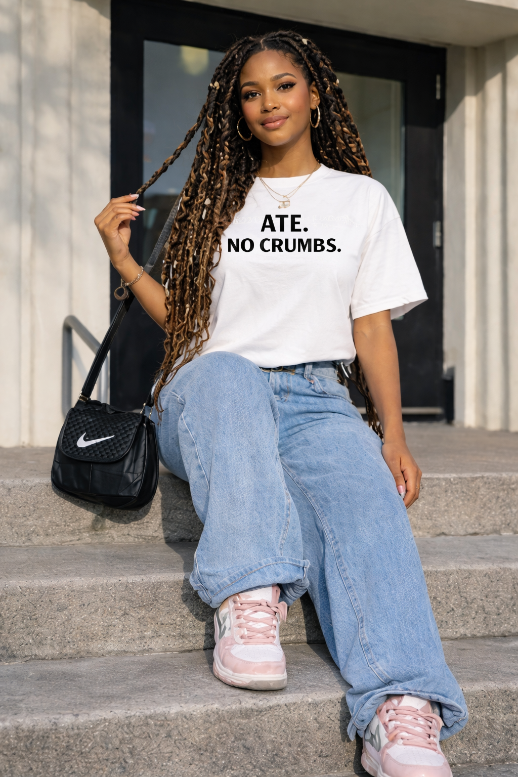 ATE. NO CRUMBS. | Bold Statement Tees for Women