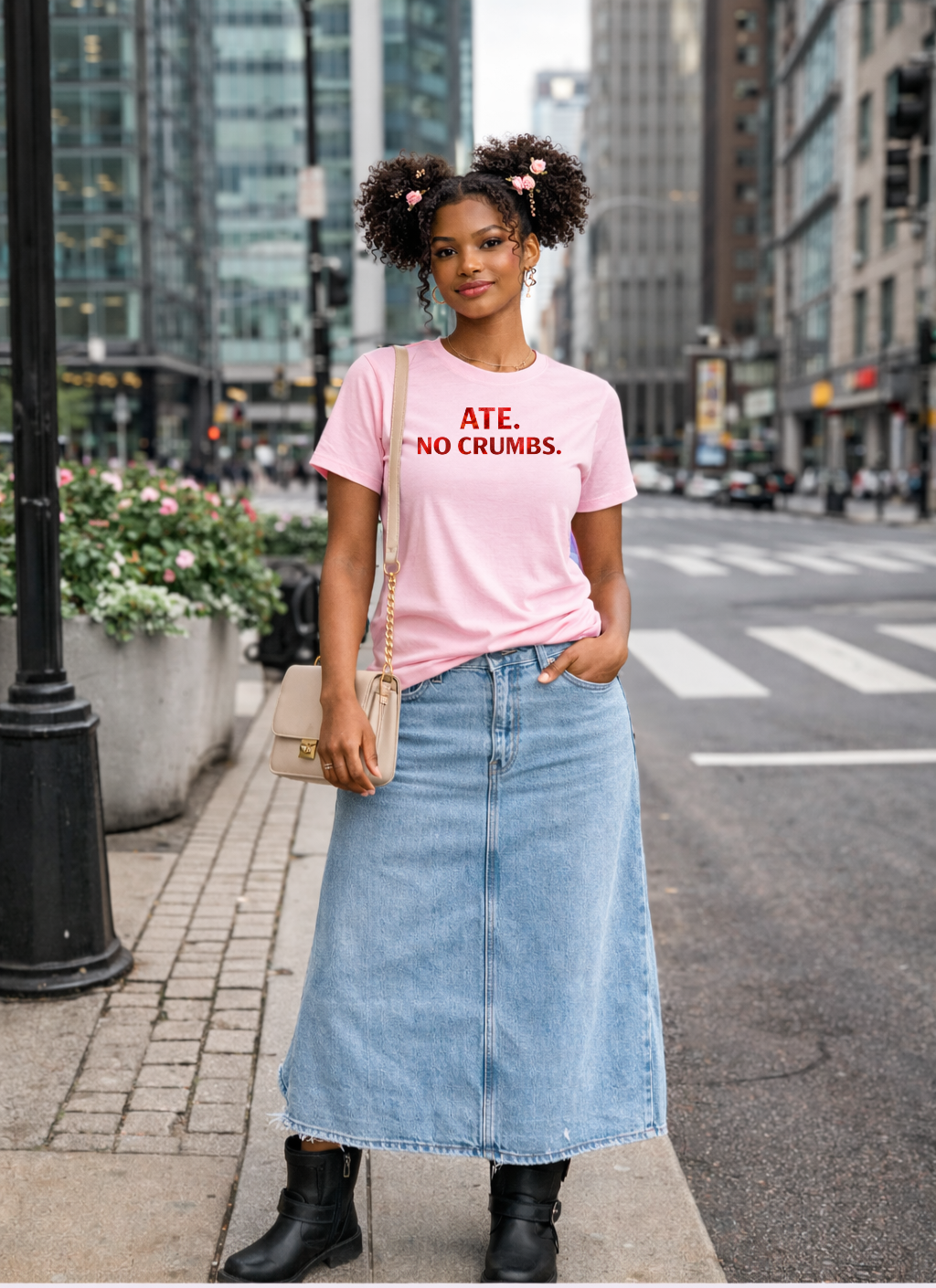 ATE. NO CRUMBS. | Bold Statement Tees for Women