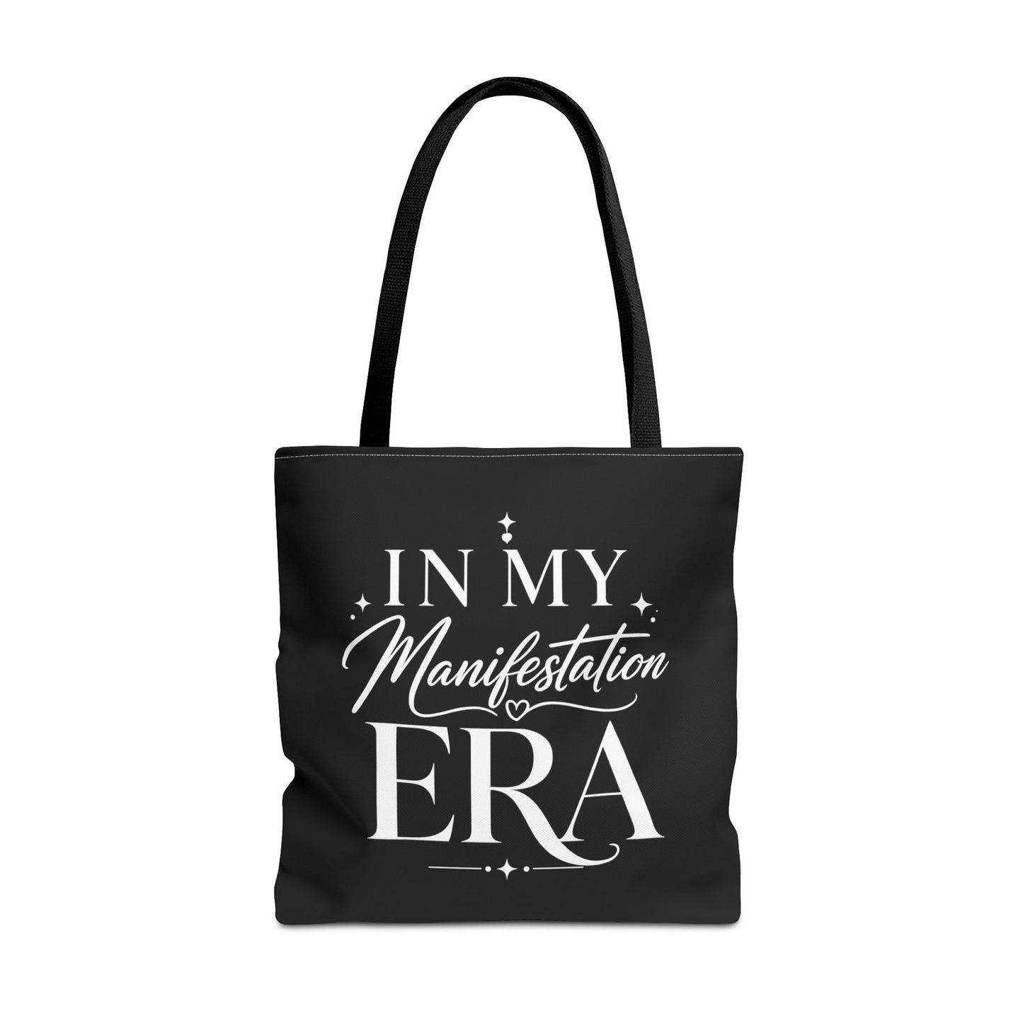 Manifestation Era Tote Bag - "In My Manifestation Era" Inspirational Canvas Tote