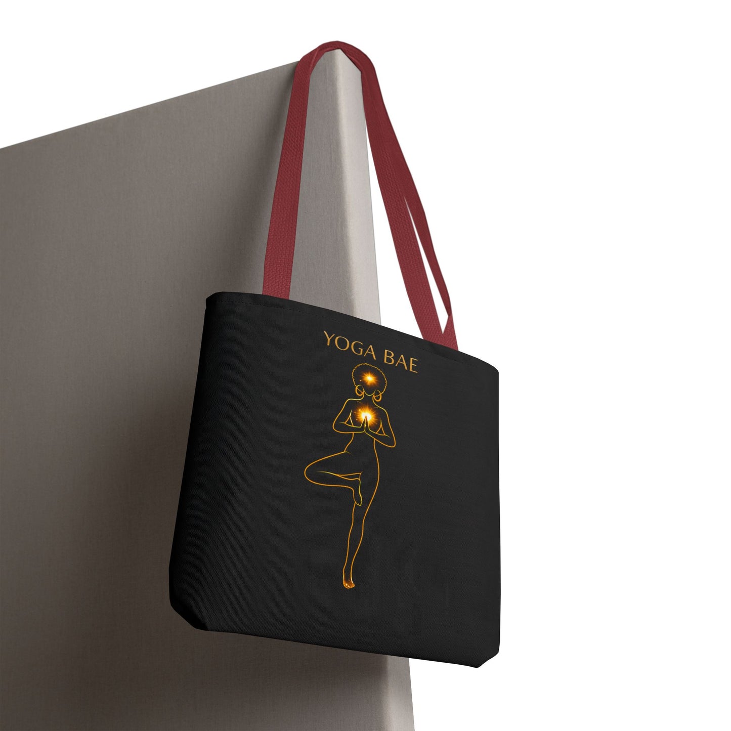 Yoga Bae Tote Bag | Wellness Tote for Women | Cute Yoga Lover Gift | Self Care Everyday Carryall