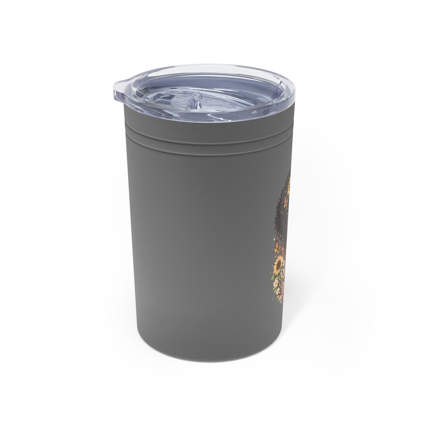 Black Girl Whimsy 11 oz Tumbler | Soft Girl Aesthetic Coffee Cup | Melanin Gift for Women