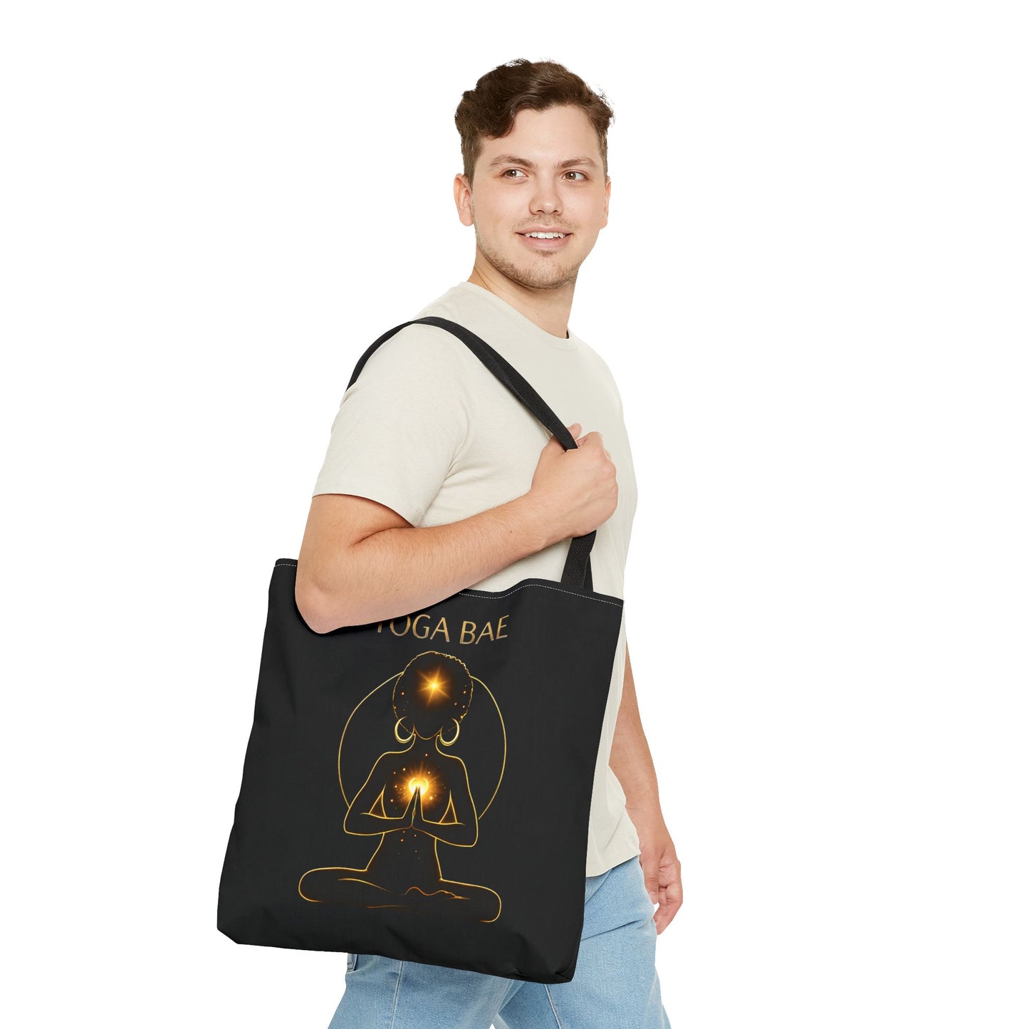 Yoga Bae Tote Bag | Wellness Tote for Women | Cute Yoga Lover Gift | Self Care Everyday Carryall