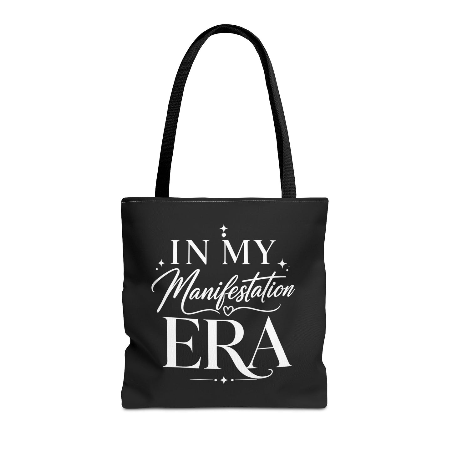 Manifestation Era Tote Bag - "In My Manifestation Era" Inspirational Canvas Tote