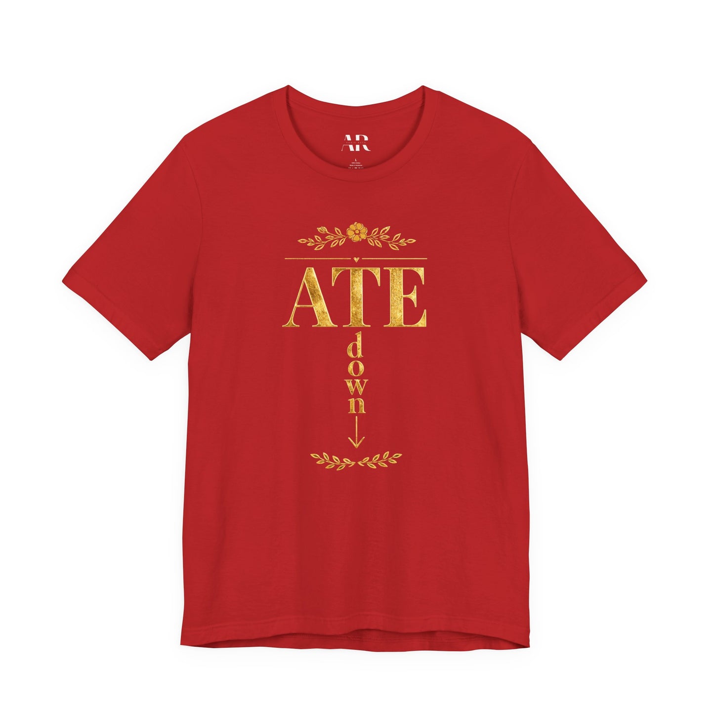 ATE Down Tee – Bold Statement Shirt | Black Culture Graphic Tee | Streetwear Expression