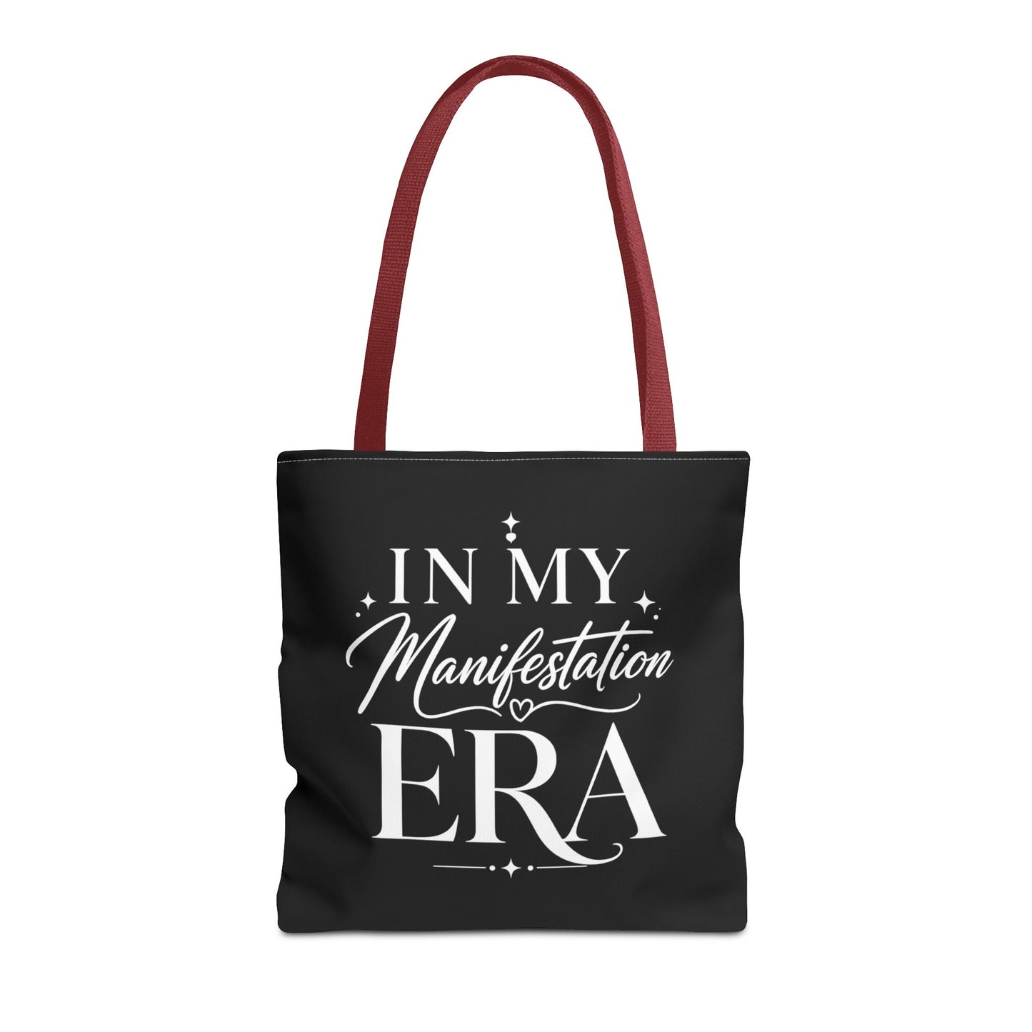 Manifestation Era Tote Bag - "In My Manifestation Era" Inspirational Canvas Tote