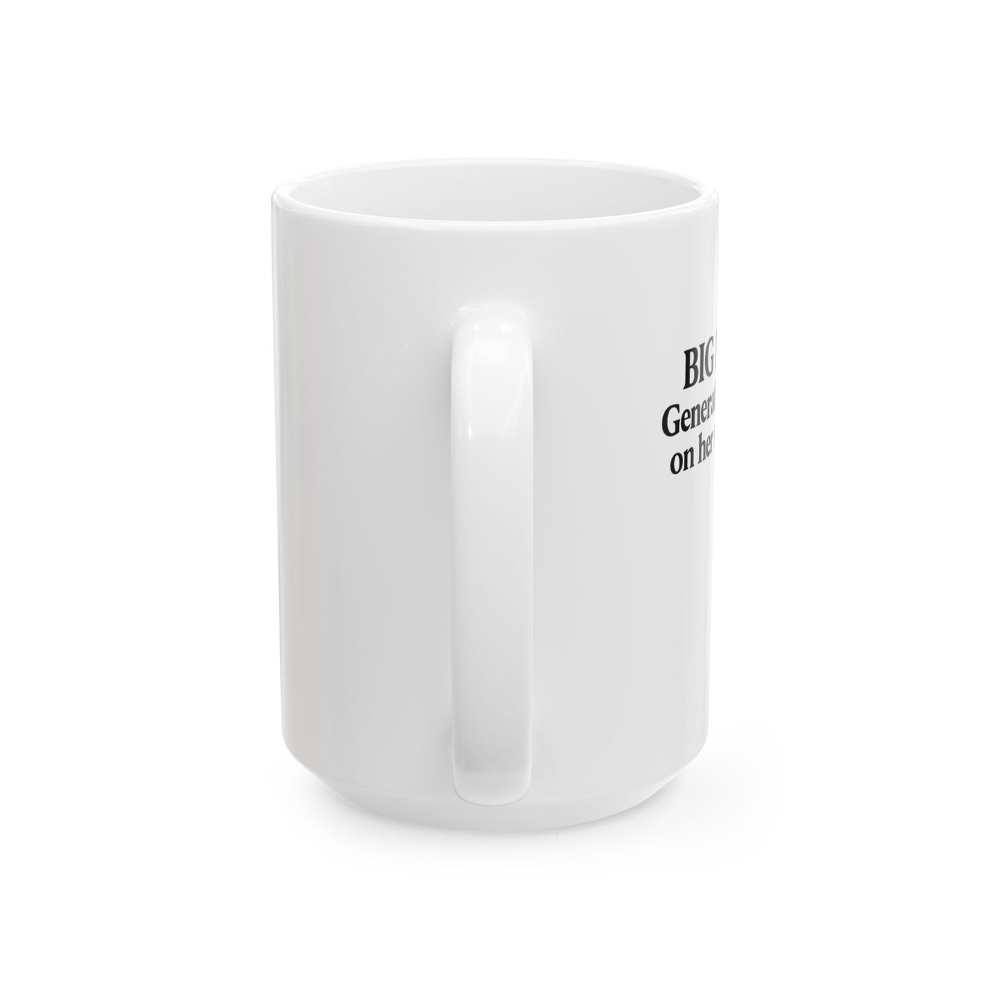 Big Mama Mug | Generations Stand On Her Shoulders Coffee Mug | Gift for Grandma | Cultural Statement Mug