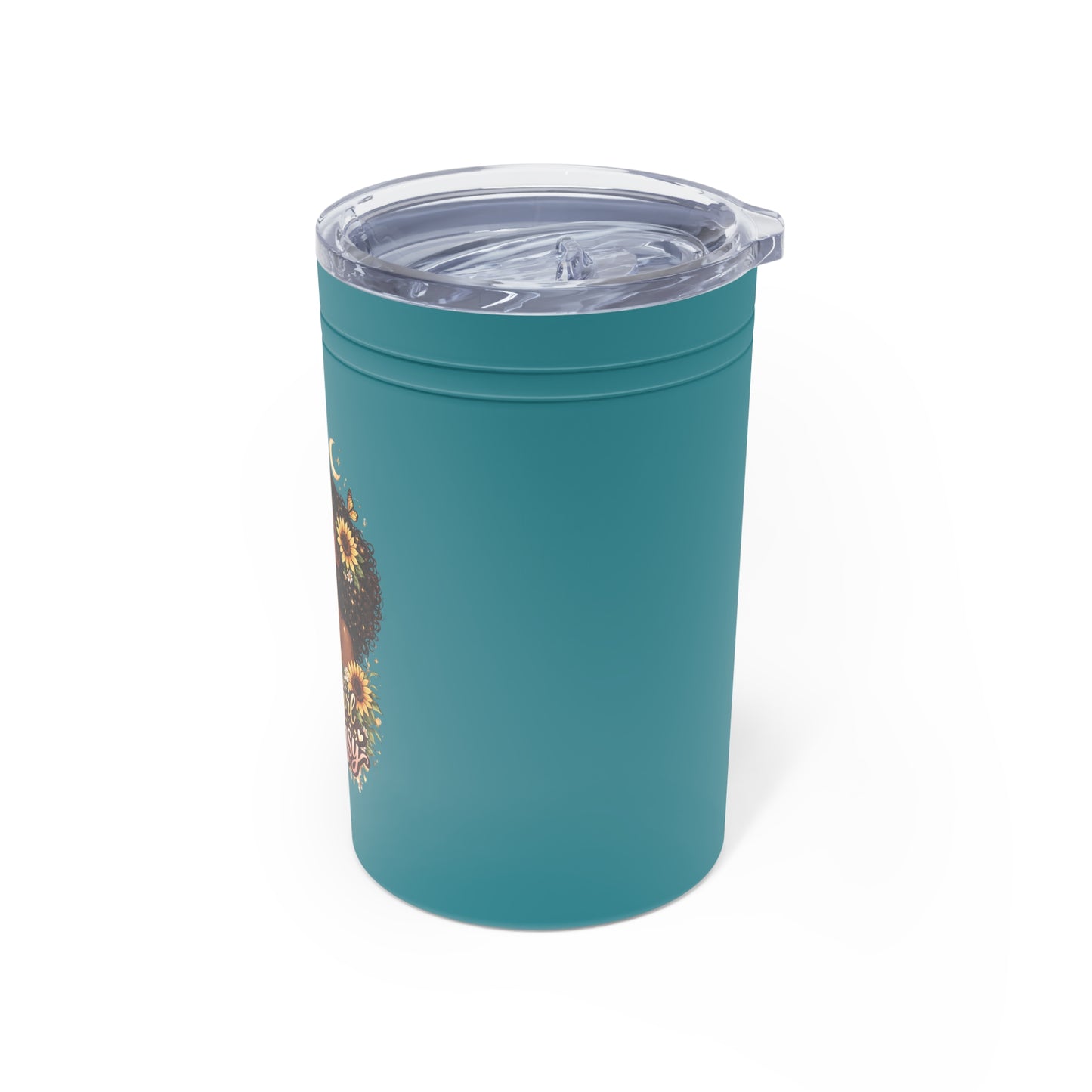 Black Girl Whimsy 11 oz Tumbler | Soft Girl Aesthetic Coffee Cup | Melanin Gift for Women