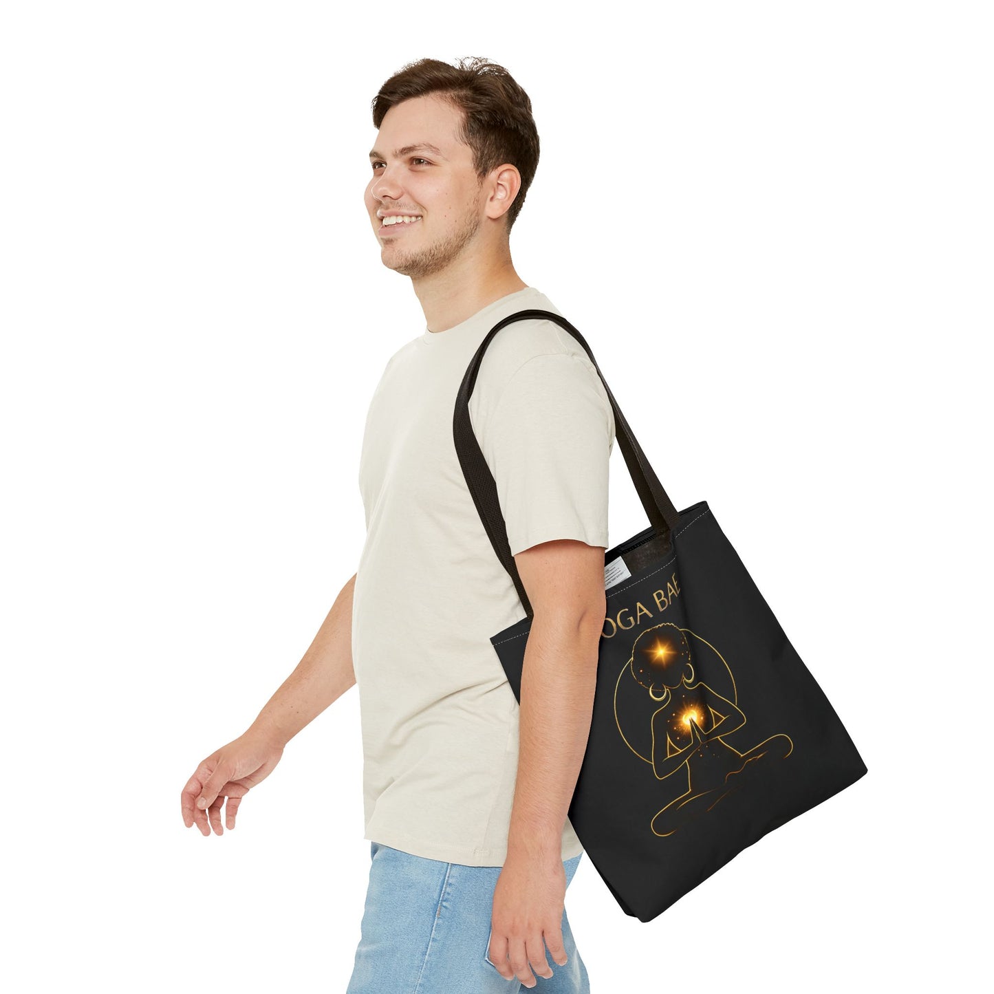 Yoga Bae Tote Bag | Wellness Tote for Women | Cute Yoga Lover Gift | Self Care Everyday Carryall