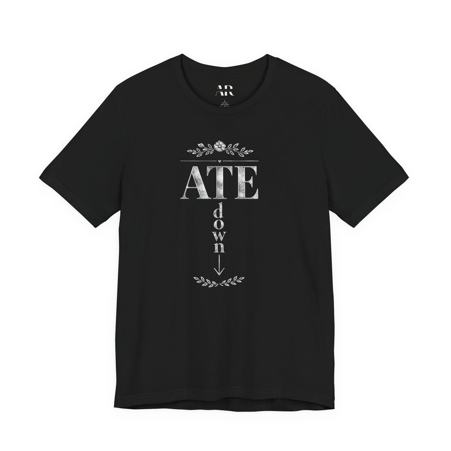 ATE Down Tee – Bold Statement Shirt | Black Culture Graphic Tee | Streetwear Expression
