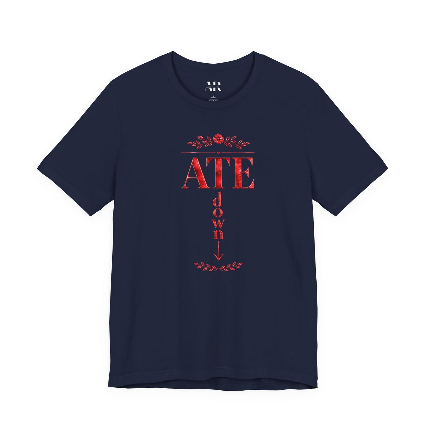 ATE Down Tee – Bold Statement Shirt | Black Culture Graphic Tee | Streetwear Expression