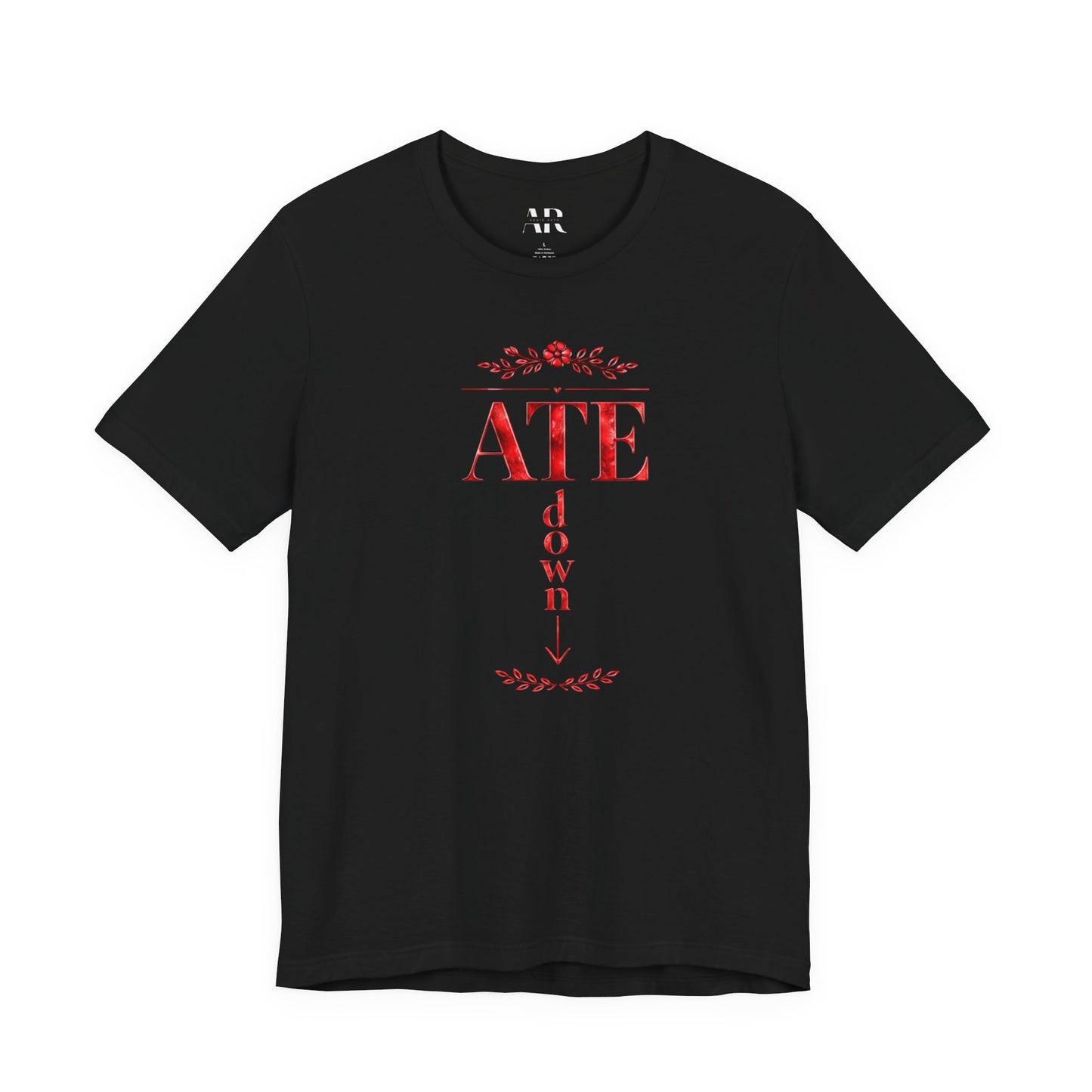 ATE Down Tee – Bold Statement Shirt | Black Culture Graphic Tee | Streetwear Expression