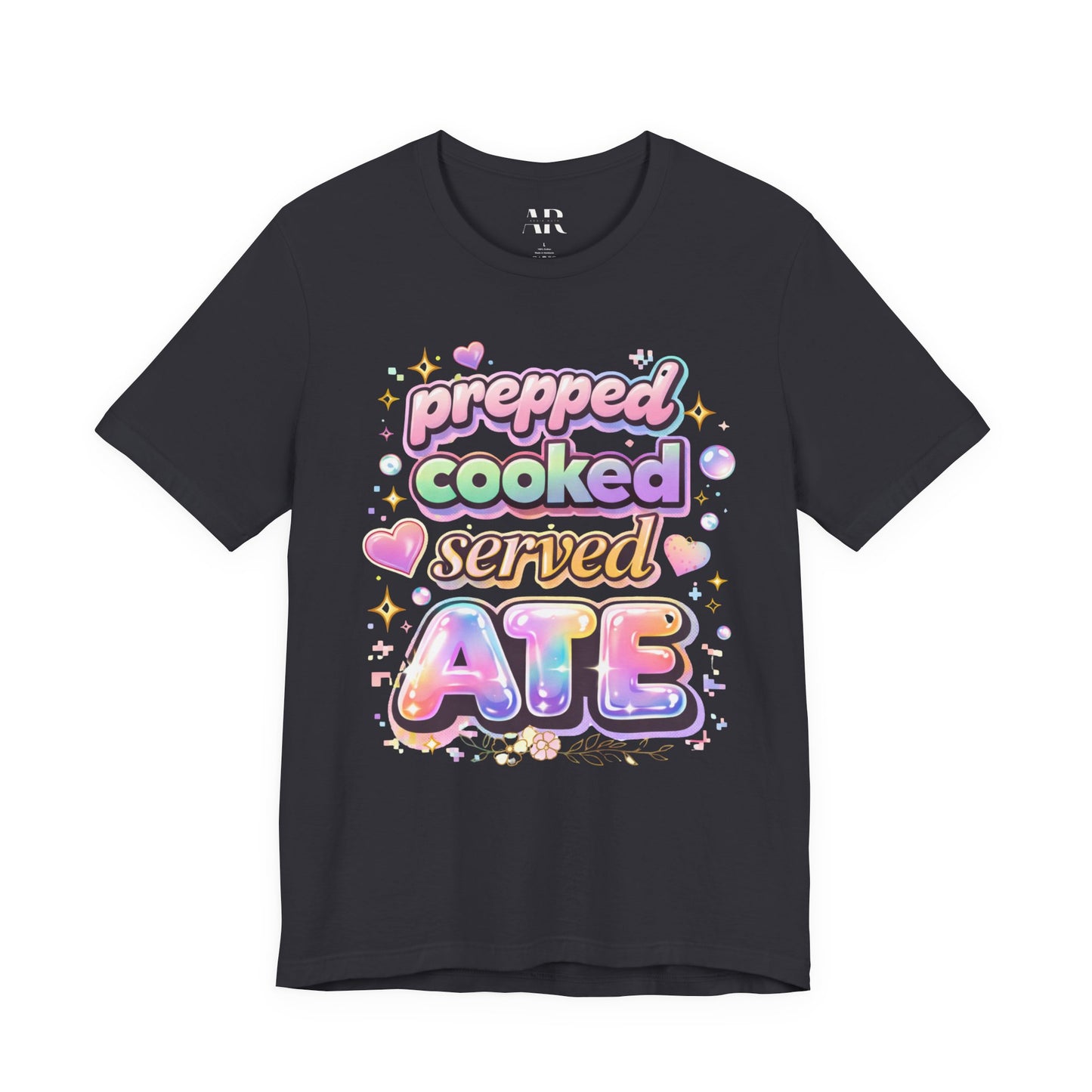 Prepped Cooked Served ATE Tee – Bold Statement Shirt | Black Culture Graphic Tee | Streetwear Expression