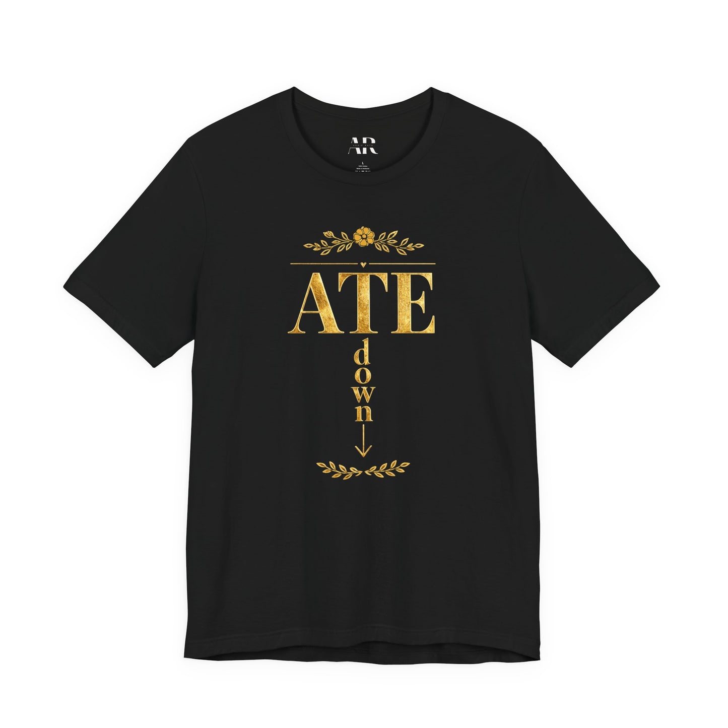 ATE Down Tee – Bold Statement Shirt | Black Culture Graphic Tee | Streetwear Expression